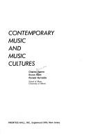 Cover for Contemporary music and music cultures