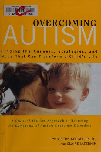 Cover for Overcoming autism