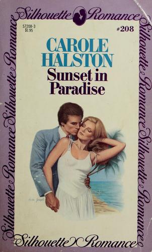 Cover for Sunset in Paradise (Silhouette Romance #208)