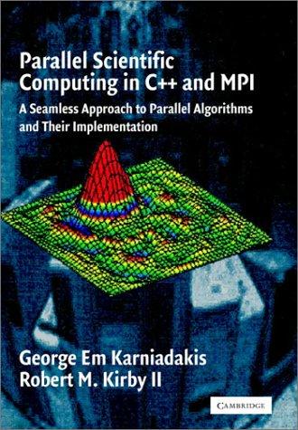 Cover for Parallel Scientific Computing in C++ and MPI