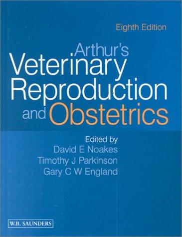 Cover for Arthur's Veterinary Reproduction and Obstetrics