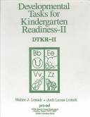 Cover for Developmental tasks for kindergarten readiness--II, DTKR II