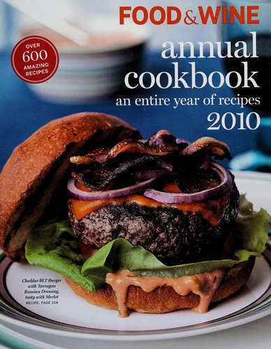 Cover for Food & Wine annual cookbook 2010