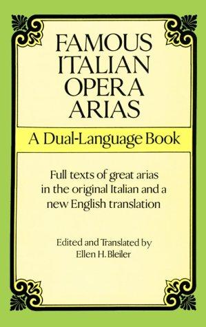 Cover for Famous Italian opera arias