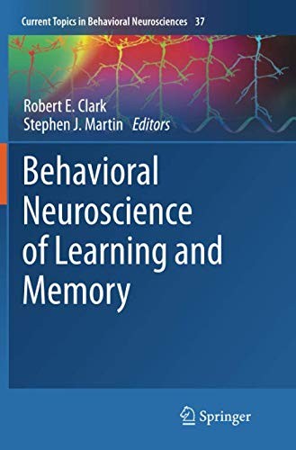 Cover for Behavioral Neuroscience of Learning and Memory