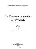 Cover for La France et le monde au XXe siècle
