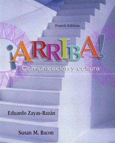 Cover for ¡Arriba! Comunicacion y Cultura (Text only)