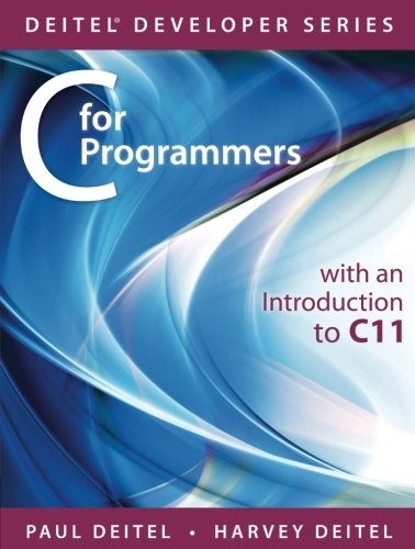 Cover for C for Programmers with an Introduction to C11
