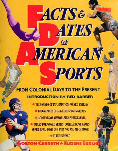Cover for Facts & dates of American sports