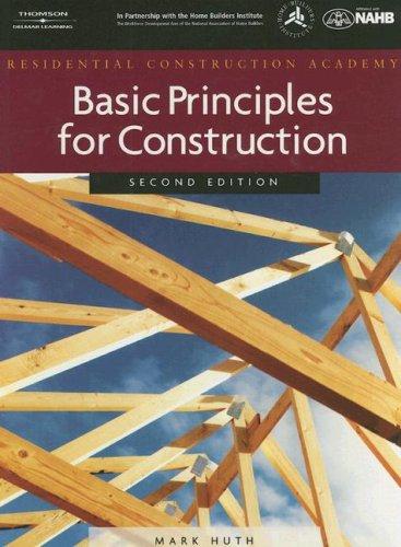 Cover for Residential Construction Academy