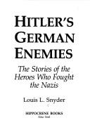 Cover for Hitler's German enemies