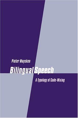 Cover for Bilingual Speech