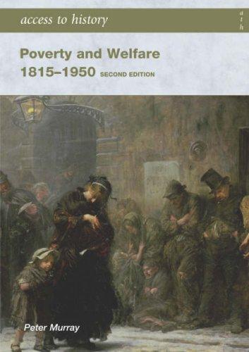 Cover for Poverty and Welfare 1815-1950