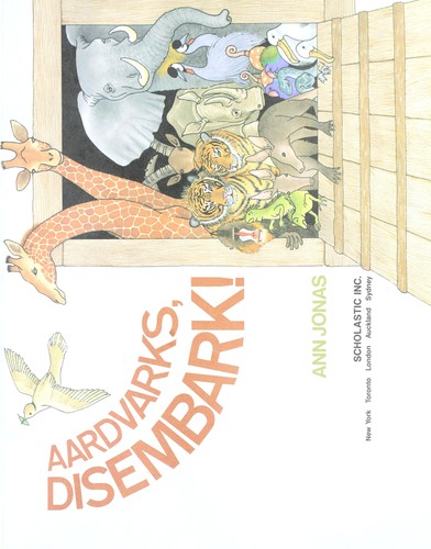 Cover for Aardvarks, disembark!
