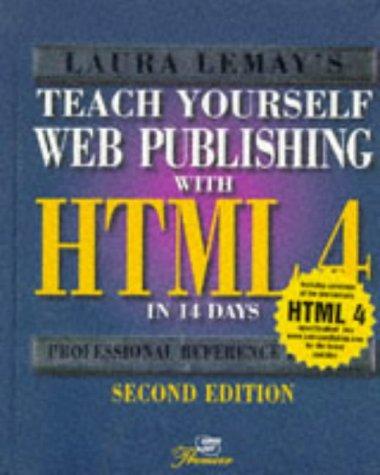 Cover for Teach yourself Web publishing with HTML 3.2 [i.e. 4] in 14 days
