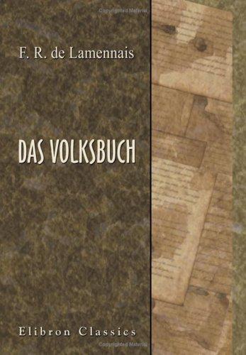 Cover for Das Volksbuch