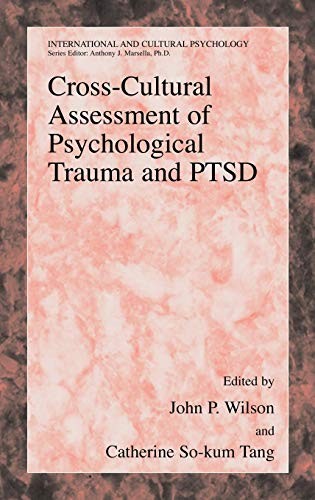 Cover for Cross-cultural assessment of psychological trauma and PTSD