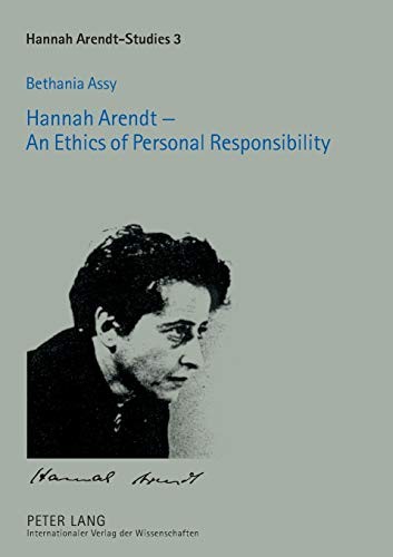 Cover for Hannah Arendt
