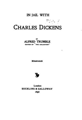 Cover for In jail with Charles Dickens