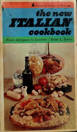 Cover for The new Italian cookbook.
