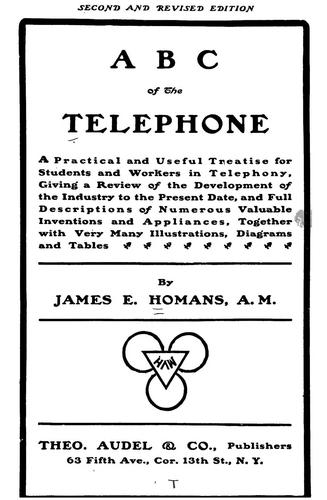 Cover for ABC of the telephone