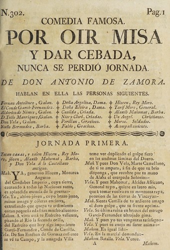 Cover for Por oir misa y dar cebada, nunca se perdió jornada