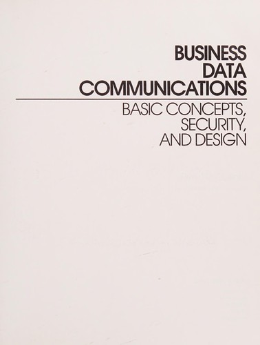 Cover for Business data communications