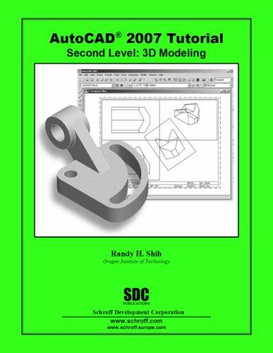 Cover for AutoCAD 2007 Tutorial Second Level 3D Fundamentals