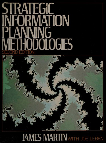 Cover for Strategic information planning methodologies