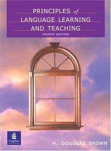 Cover for Principles of language learning and teaching