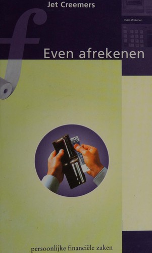 Cover for Even afrekenen