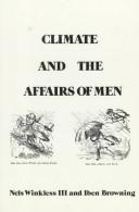 Cover for Climate and the affairs of men