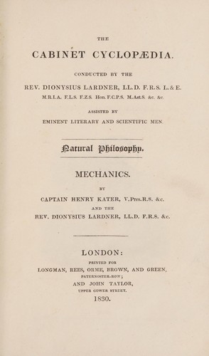 Cover for Mechanics