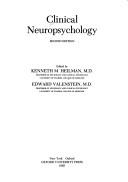Cover for Clinical neuropsychology
