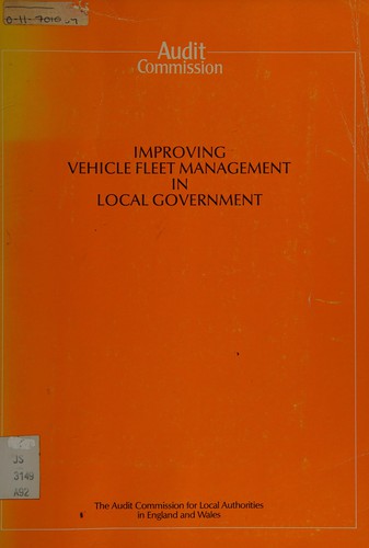 Cover for Improving vehicle fleet management in local government
