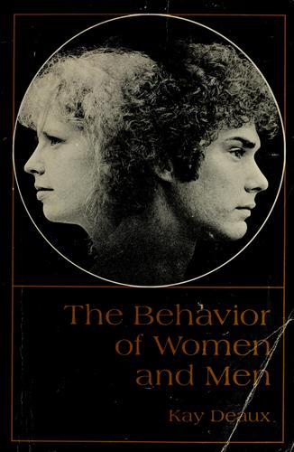 Cover for The behavior of women and men