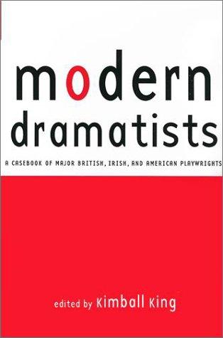 Cover for Modern Dramatists