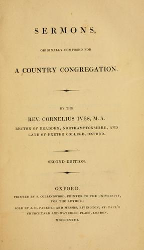 Cover for Sermons
