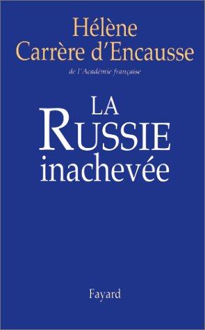 Cover for La Russie inachevée