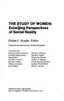 Cover for The Study of Women