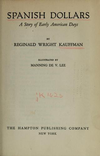 Cover for Spanish dollars