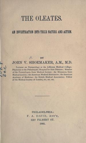 Cover for oleates