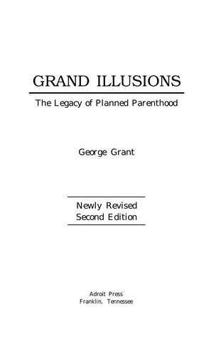 Cover for Grand Illusions