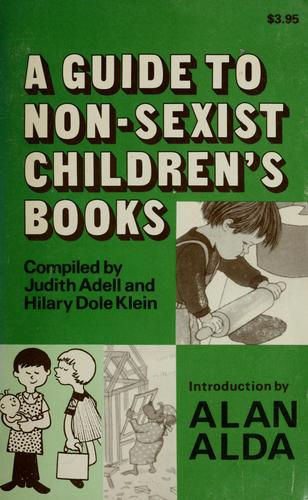 Cover for A guide to non-sexist children's books