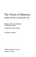 Cover for The Vision of Dhamma