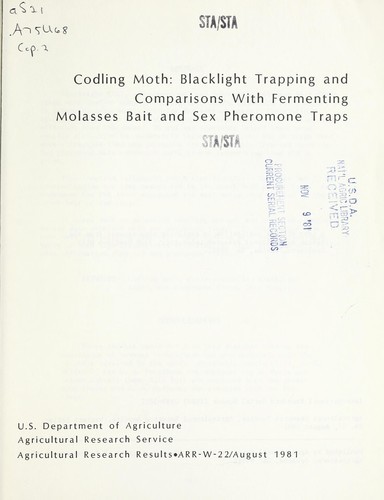 Cover for Codling moth