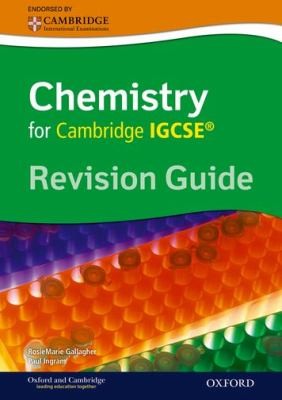 Cover for Chemistry Igcse Revision Guide