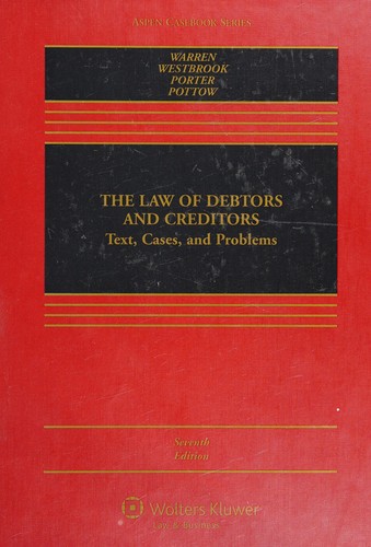 Cover for The law of debtors and creditors