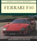 Cover for Ferrari F40 (Osprey Classic Marques)