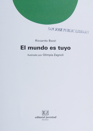 Cover for El mundo es tuyo